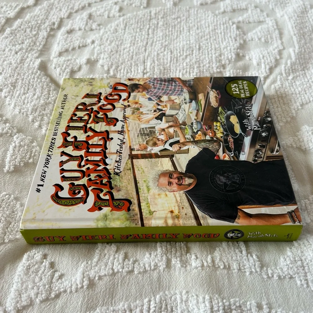 Guy Fieri Family Food Hardback Cookbook